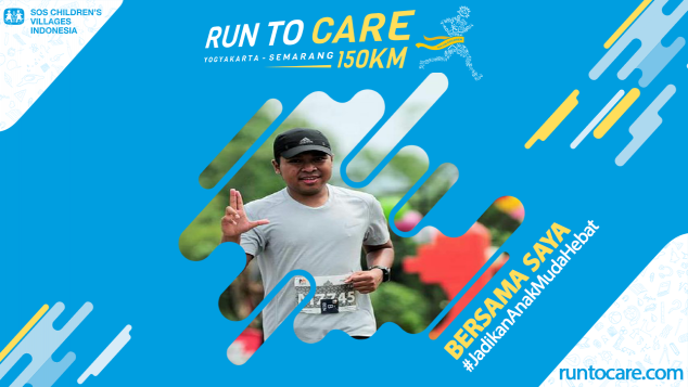 Basuki Berlari 150 KM Demi 2.200 Anak Negeri