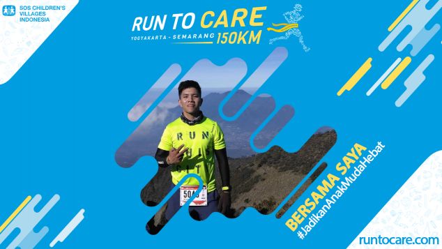 Desmon Berlari 150 KM Demi 2.200 Anak Negeri