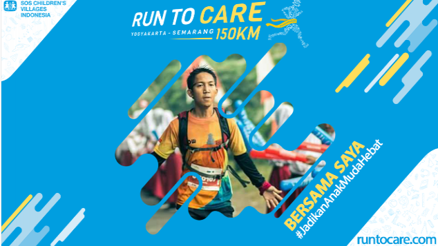 Gusti Berlari 150 KM Demi Anak Negeri