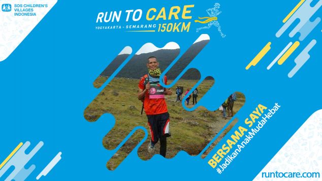 Aldrin Berlari 150 KM Demi 2.200 Anak Negeri