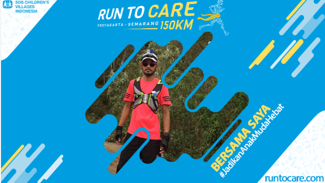 Hansa Berlari 150 KM Demi 2.200 Anak Negeri