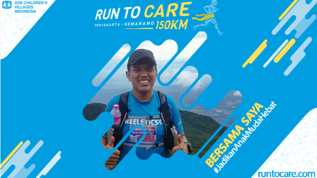 Galih Berlari 150 KM Demi 2.200 Anak Negeri