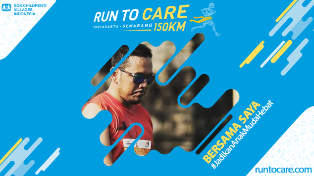 Satria Agus Berlari 150 KM Demi 2.200 Anak Negeri