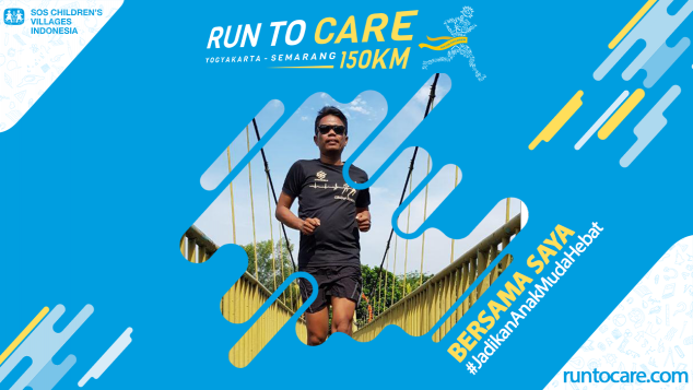 Riyatno Berlari 150 KM Demi 2.200 Anak Negeri