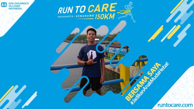 Arizal Berlari 150 KM Demi 2.200 Anak Negeri