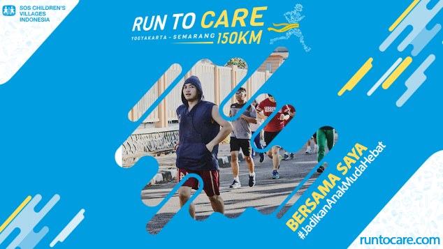 Yalla Berlari 150 KM Demi 2.200 Anak Negeri