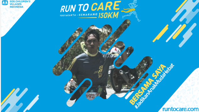 Firman Berlari 150 KM Demi 2.200 Anak Negeri