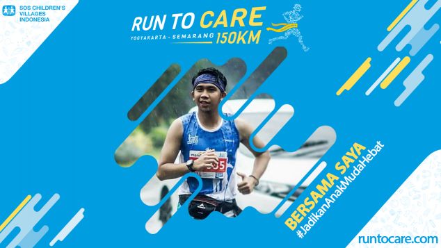Ali Akbar Berlari 150 KM Demi 2.200 Anak Negeri