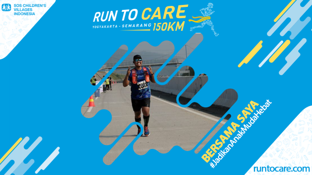 Odie Berlari 150 KM Demi 2.200 Anak Negeri