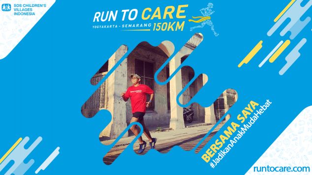 Dicky Berlari 150 KM Demi 2.200 Anak Negeri