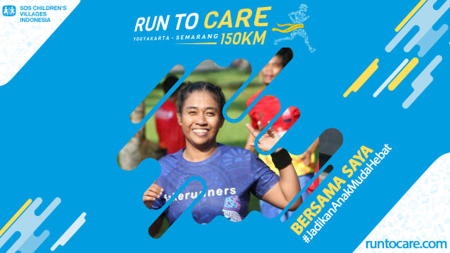 Nina Berlari 150 KM Demi 2.200 Anak Negeri