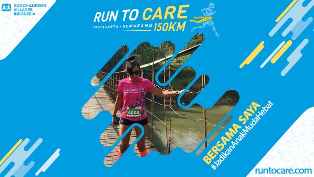 Rachel Berlari 150 KM Demi 2.200 Anak Negeri