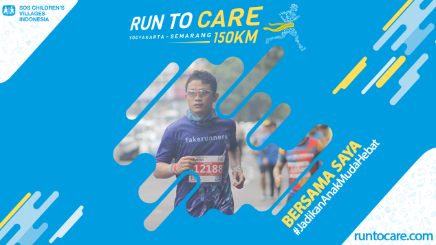 Setiawan Berlari 150 KM Demi 2.200 Anak Negeri