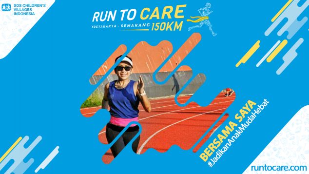 Novita Berlari 150 KM Demi 2.200 Anak Negeri