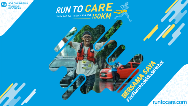 Deddy Berlari 150 KM Demi 2.200 Anak Negeri