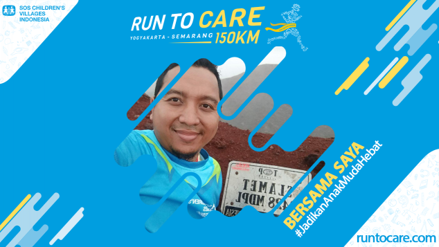 Wahab Berlari 150 KM Demi 2.200 Anak Negeri