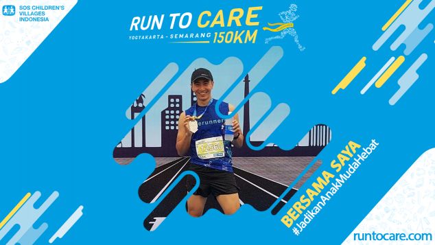 Bruce Berlari 150 KM Demi 2.200 Anak Negeri