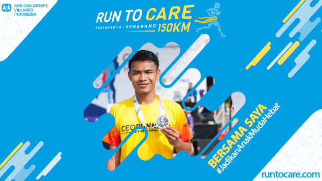 Mamdu Berlari 150 KM Demi 2.200 Anak Negeri