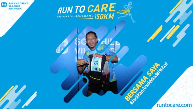 Eka Berlari 150 KM Demi 2.200 Anak Negeri