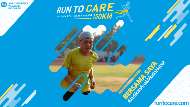 Rusdyanto Berlari 150 KM Demi 2.200 Anak Negeri