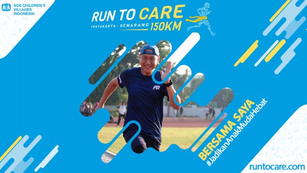 Christian Berlari 150 KM Demi 2.200 Anak Negeri