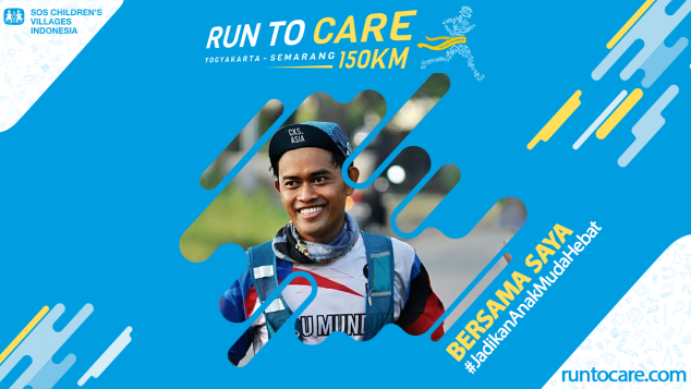 Jejen Berlari 150 KM Demi 2.200 Anak Negeri
