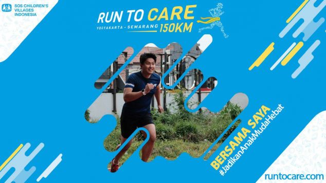 Ronald Berlari 150 KM Demi 2.200 Anak Negeri