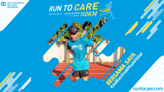 Ardhi Berlari 150 KM Demi 2.200 Anak Negeri