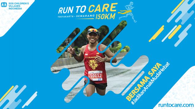 Yonky Berlari 150 KM Demi 2.200 Anak Negeri