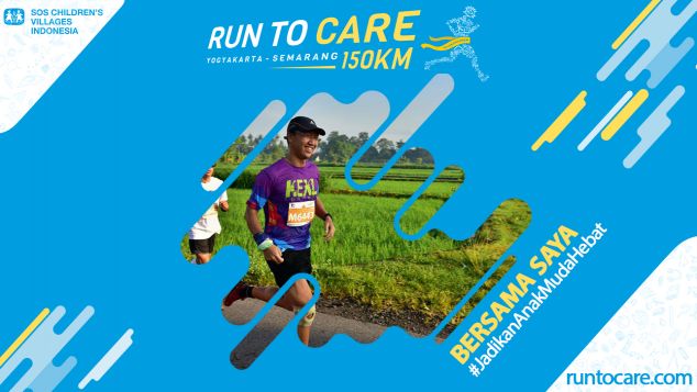 Nino Berlari 150 KM Demi 2.200 Anak Negeri