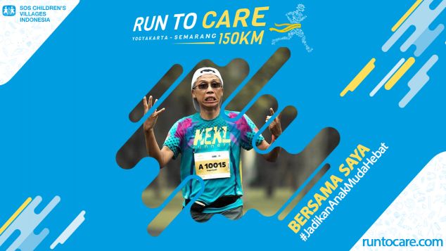 Suprijadi Berlari 150 KM Demi 2.200 Anak Negeri