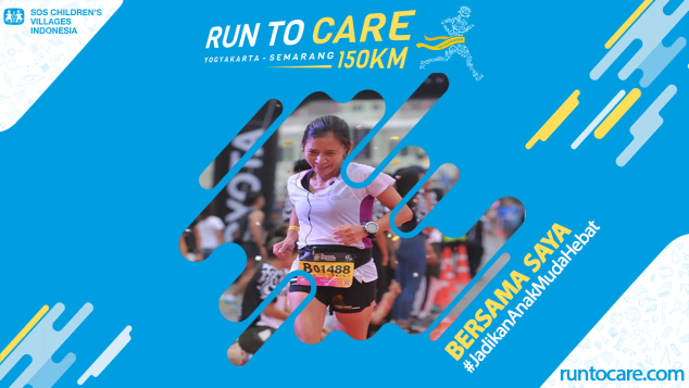 Mila Berlari 150 KM Demi 2.200 Anak Negeri
