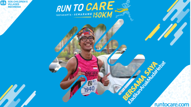 Faqih Berlari 150 KM Demi 2.200 Anak Negeri
