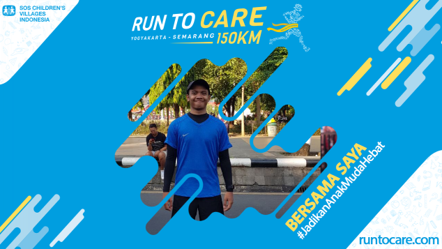 Arridho Berlari 150 KM Demi Anak Negeri