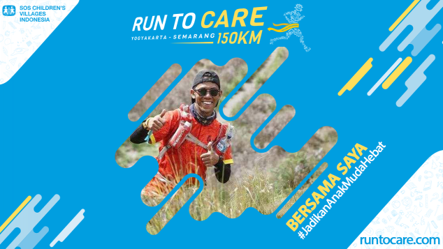 Rahmat Berlari 150 KM Demi 2.200 Anak Negeri