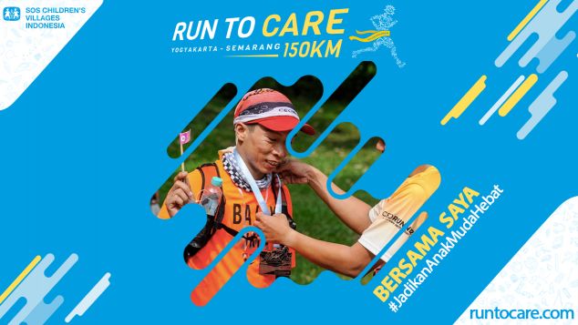 Deddy Berlari 150 KM Demi 2.200 Anak Negeri