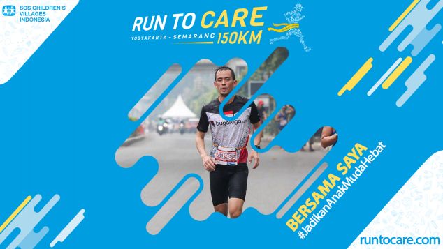 Thomas Berlari 150 KM Demi 2.200 Anak Negeri