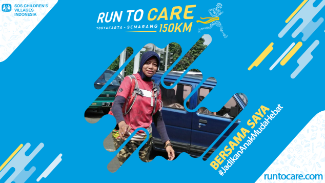 Dhina Berlari 150 KM Demi 2.200 Anak Negeri