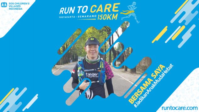 Steven S. Berlari 150 KM Demi 2.200 Anak Negeri