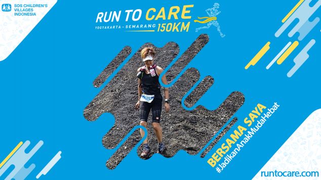 Carla Berlari 150 KM Demi 2.200 Anak Negeri