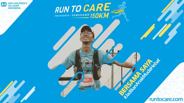 Agil Berlari 150 KM Demi 2.200 Anak Negeri