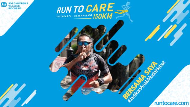 Rully Berlari 150 KM Demi 2.200 Anak Negeri