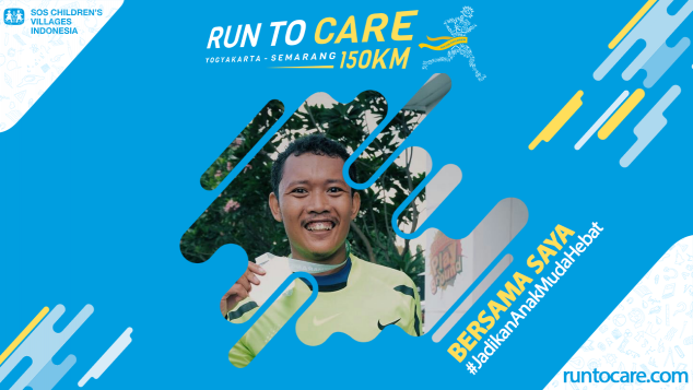 Ade C. Berlari 150 KM Demi 2.200 Anak Negeri