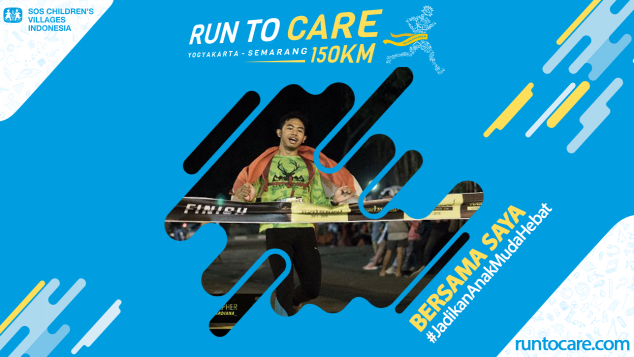 Luthfi A. Berlari 150 KM Demi 2.200 Anak Negeri