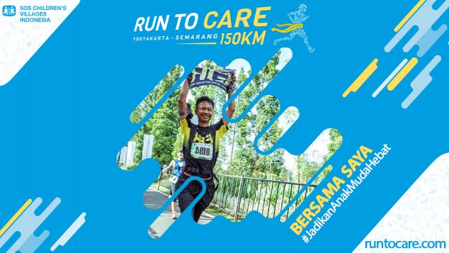 Norman Berlari 150 KM Demi 2.200 Anak Negeri