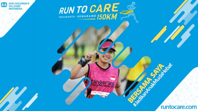 Melda Berlari 150 KM Demi 2.200 Anak Negeri