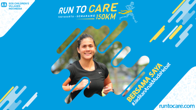 Natascha Berlari 150 KM Demi 2.200 Anak Negeri