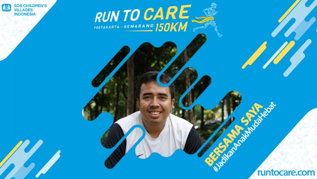 Reza Permadi Berlari 150 KM Demi 2.200 Anak Negeri