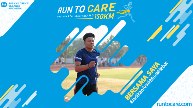 Sabar Berlari 150 KM Demi 2.200 Anak Negeri