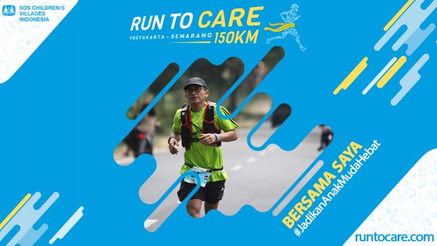 Suranto Berlari 150 KM Demi 2.200 Anak Negeri